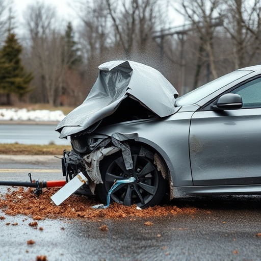 car crash damage