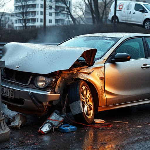 car crash damage