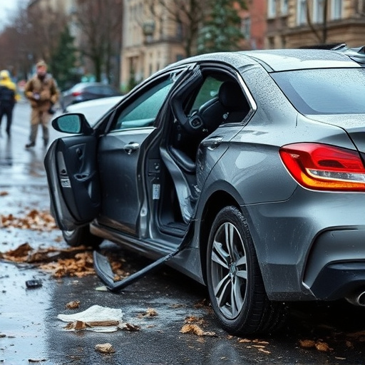 car crash damage