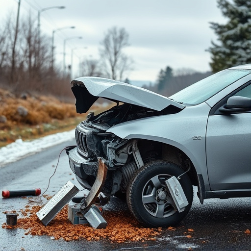 car crash damage
