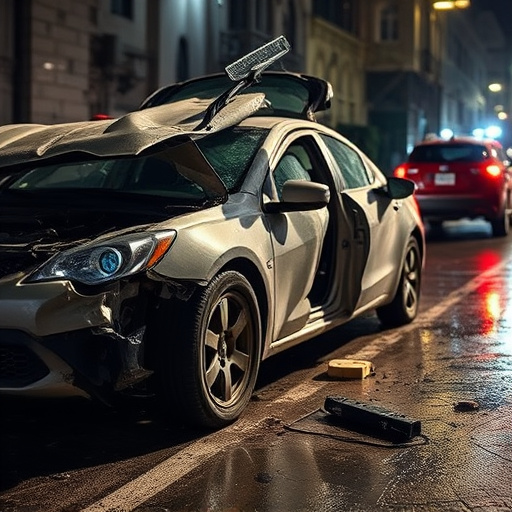 car crash damage