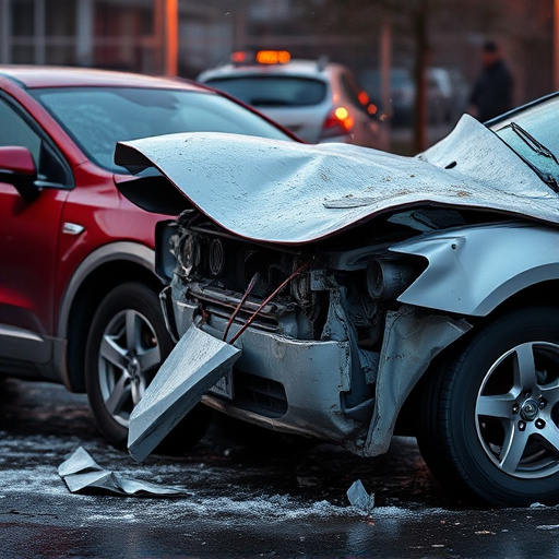 car crash damage