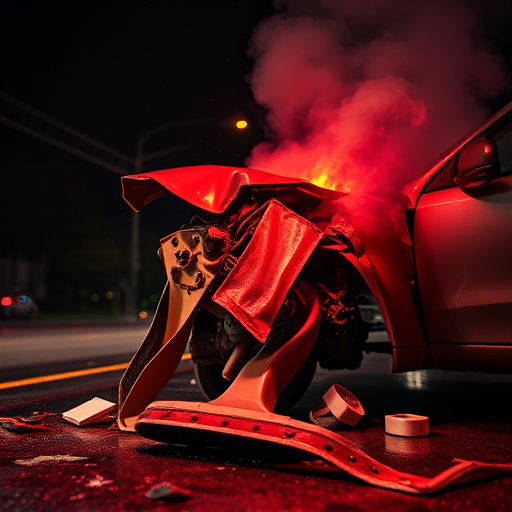 car crash damage