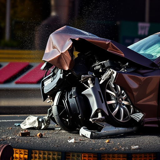 car crash damage