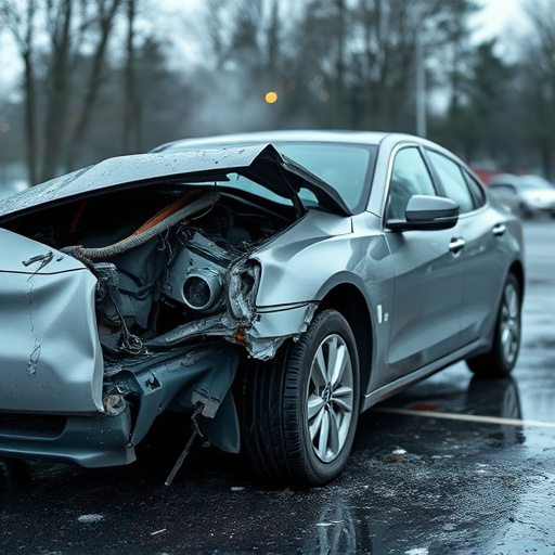 car crash damage