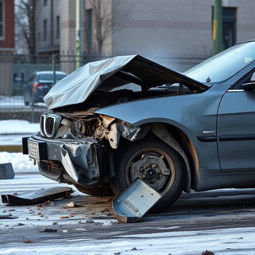 car crash damage