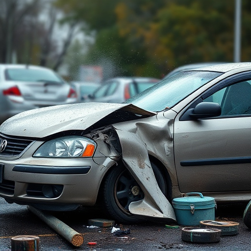 car crash damage