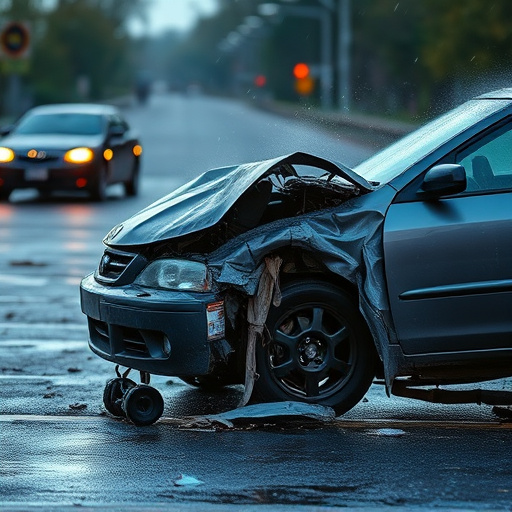 car crash damage