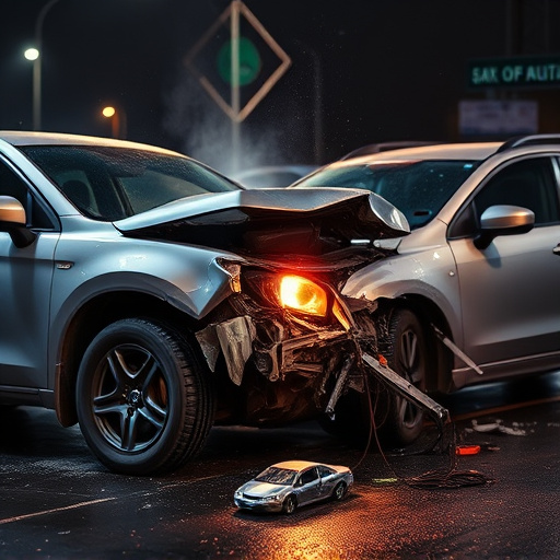 car crash damage