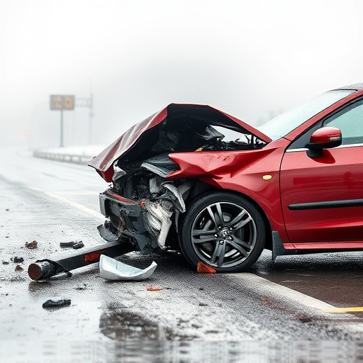 car crash damage