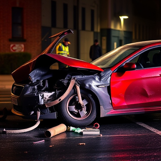 car crash damage