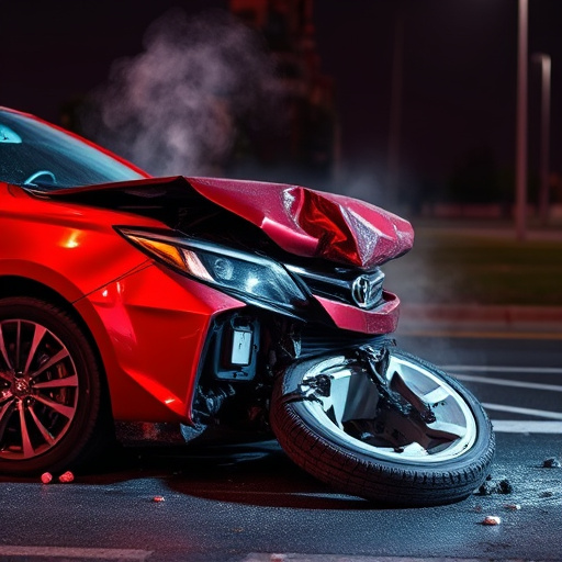 car crash damage