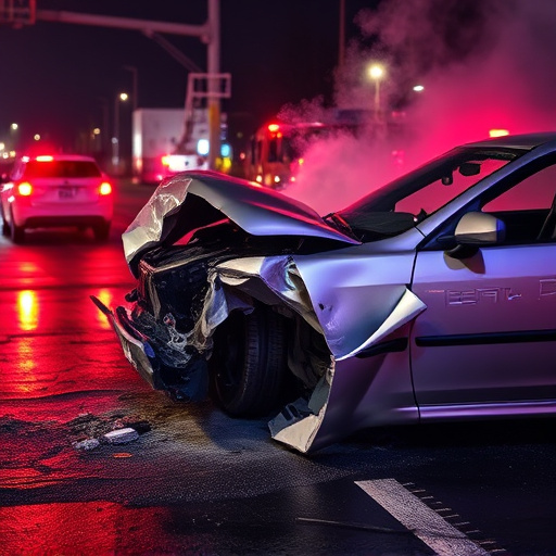 car crash damage