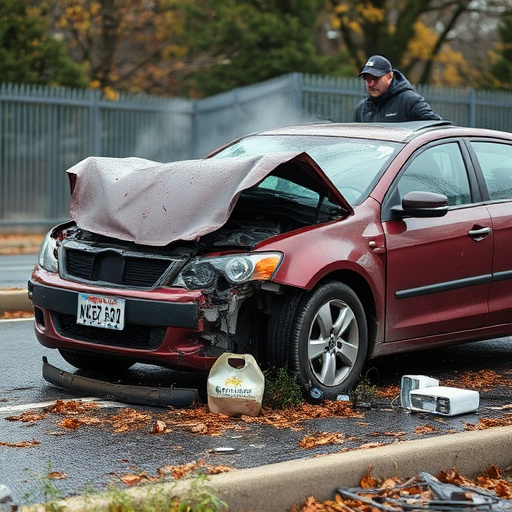 car crash damage