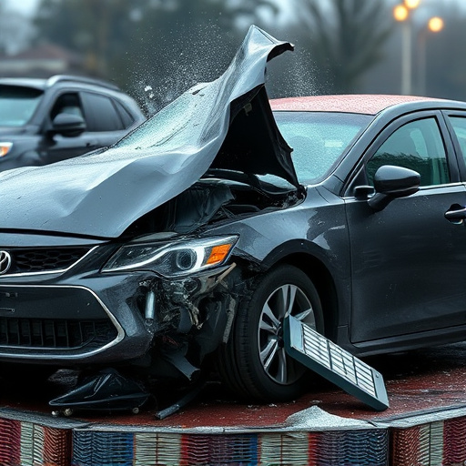car crash damage