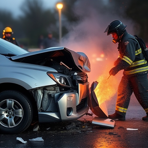 car crash damage
