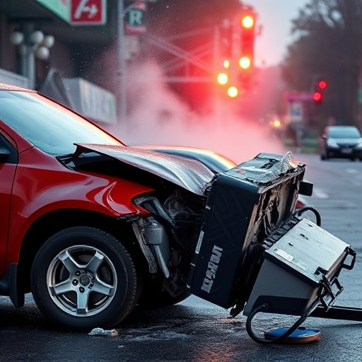 car crash damage