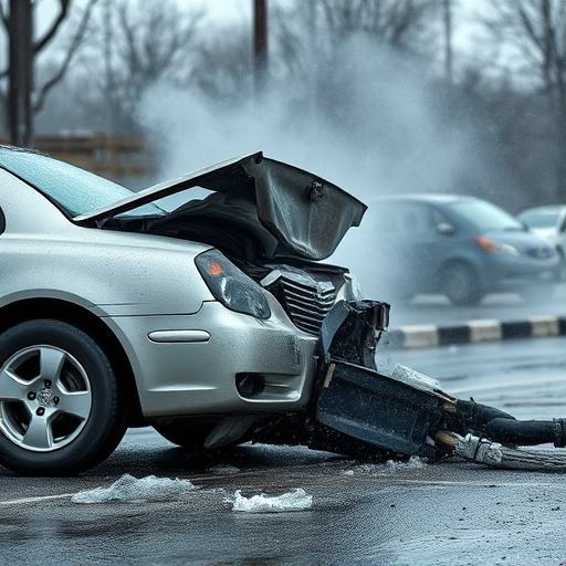 car crash damage