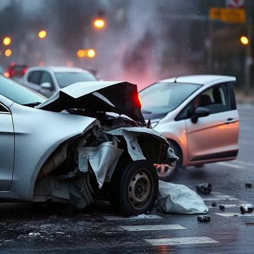 car crash damage