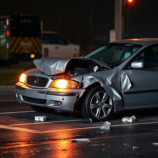 car crash damage