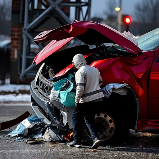 car crash damage