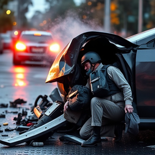 car crash damage