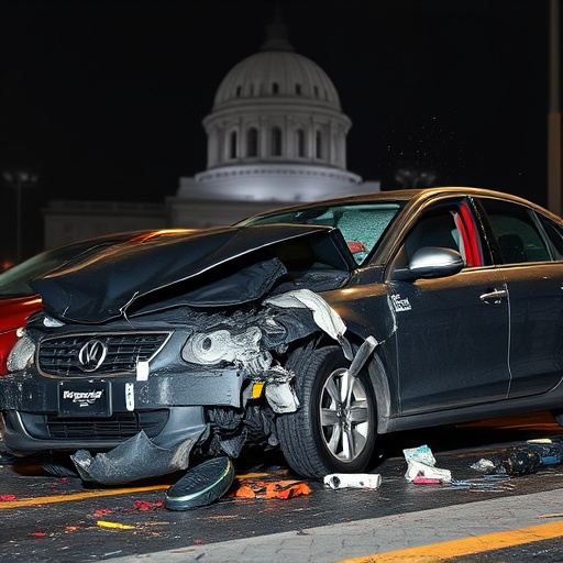 car crash damage