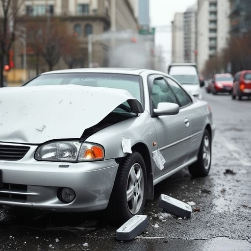 car crash damage