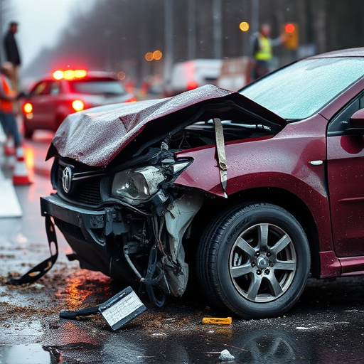car crash damage