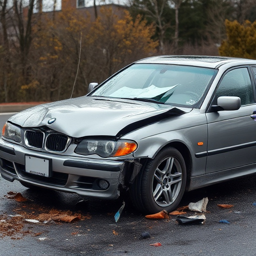car crash damage