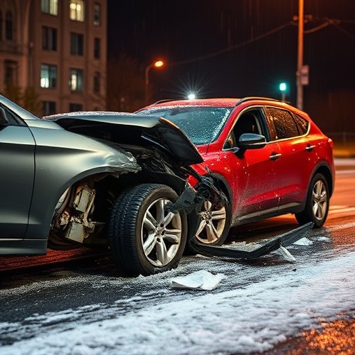 car crash damage