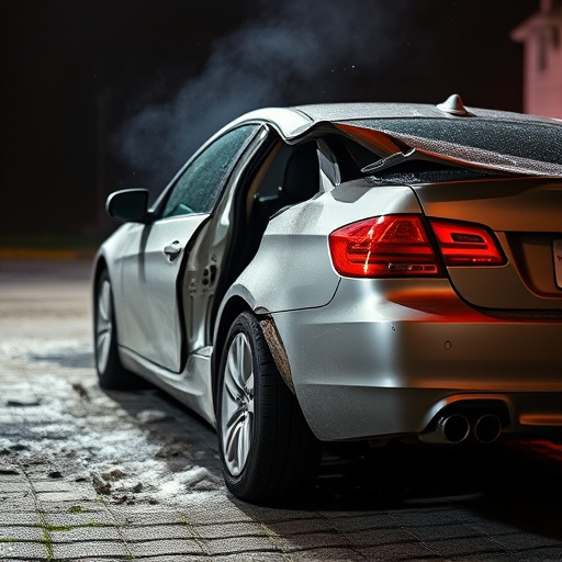 car crash damage
