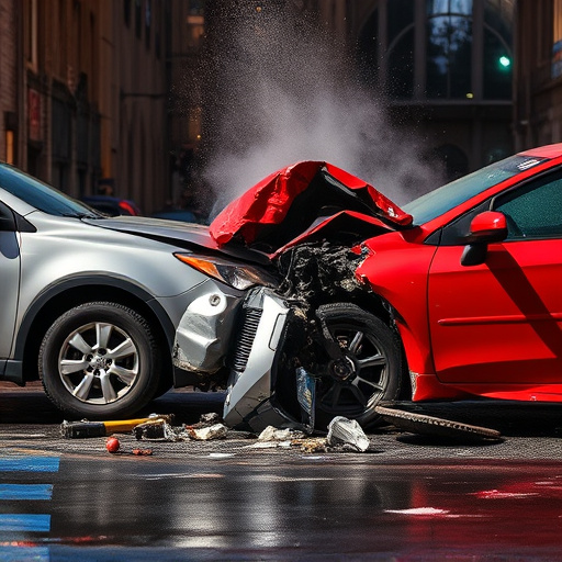 car crash damage