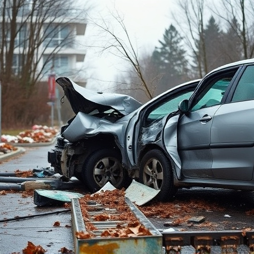 car crash damage