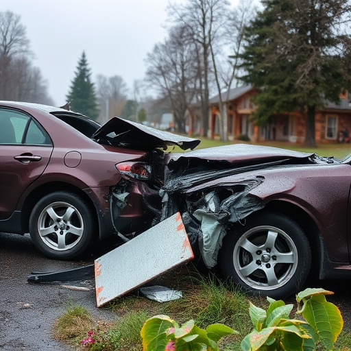car crash damage