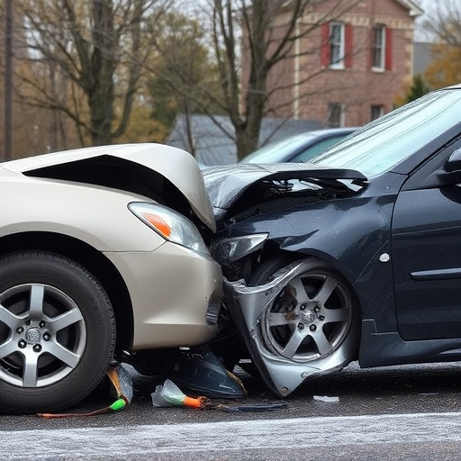 car crash damage