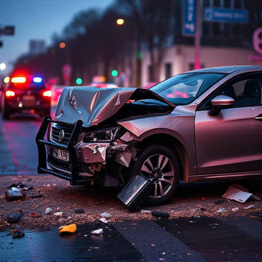 car crash damage
