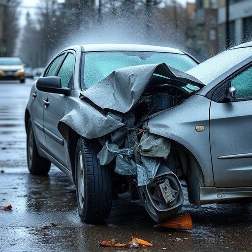 car crash damage