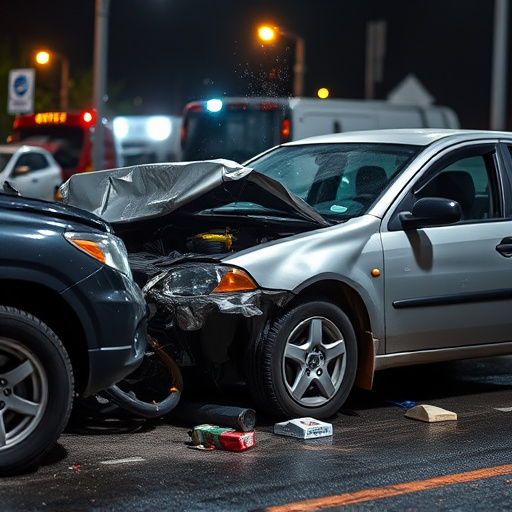 car crash damage