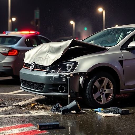 car crash damage