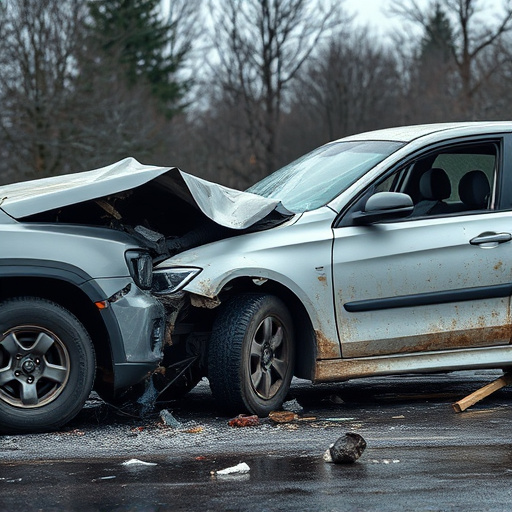 car crash damage