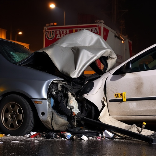 car crash damage
