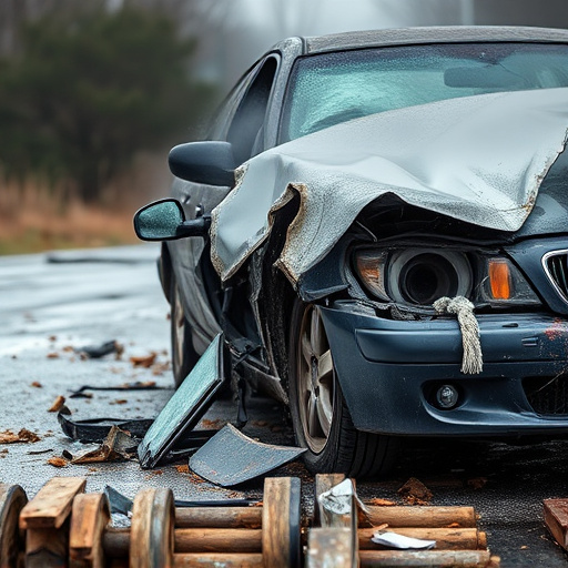 car crash damage