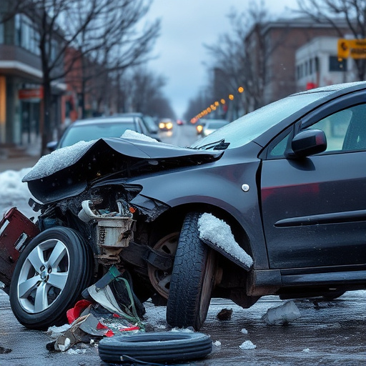 car crash damage