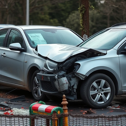car crash damage
