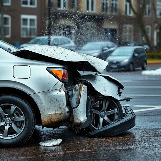 car crash damage