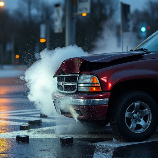 car crash damage