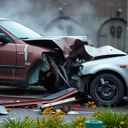 car crash damage