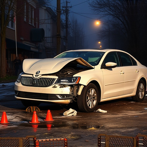 car crash damage