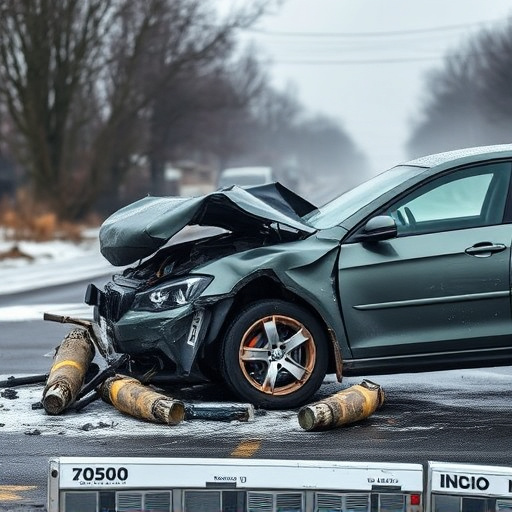 car crash damage